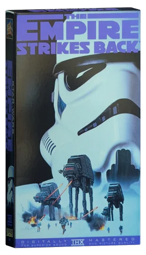 The Empire Strikes Back VHS, Fox Video