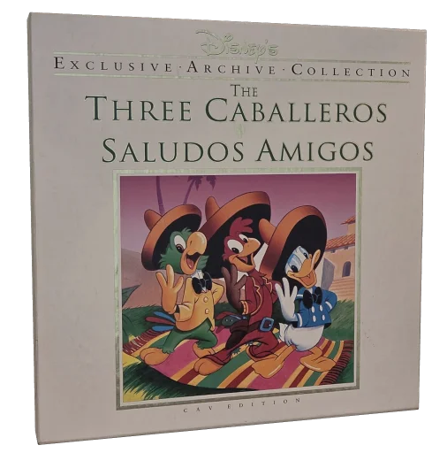 The Three Caballeros Laserdisc, Walt Disney Home Video