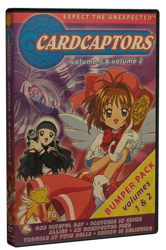 Cardcaptors Vol 1 and 2 DVD cover
