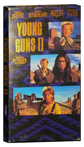 Young Guns II VHS, Fox Video