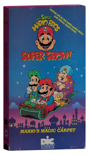 The Super Mario Bros. Super Show! VHS, Kids Klassics