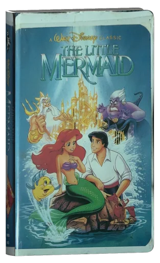 The Little Mermaid VHS, Walt Disney Home Video