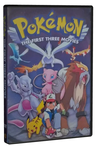 Pokémon The First Three Movies DVD cover