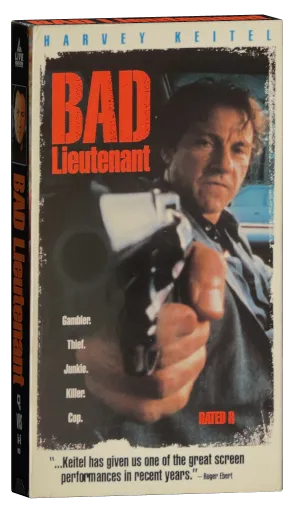 Bad Lieutenant VHS, LIVE Home Video