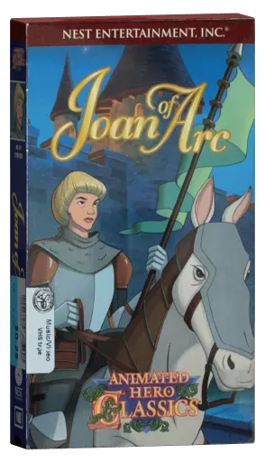 Animated Hero Classics: Joan of Arc VHS cover
