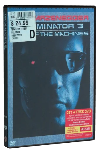 Terminator 3: Rise of the Machines DVD, Warner Home Video