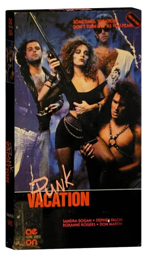 Punk Vacation VHS, Rae Don Home Video