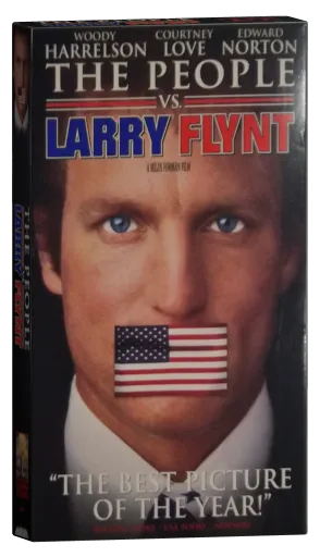 The People vs. Larry Flynt VHS, Columbia Pictures Home Entertainment