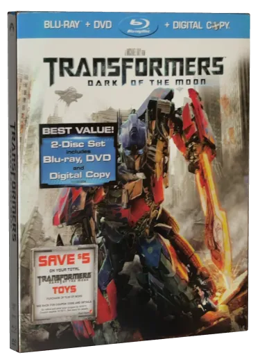 Transformers: Dark of the Moon Blu-ray, Paramount Home Video