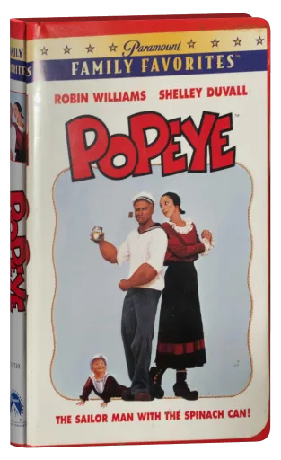Popeye VHS, Paramount Home Video