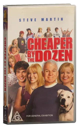 Cheaper by the Dozen VHS, Twentieth Century Fox Home Entertainment