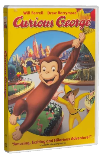 Curious George DVD, Universal Pictures Home Entertainment