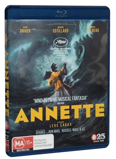 Annette Blu-ray cover