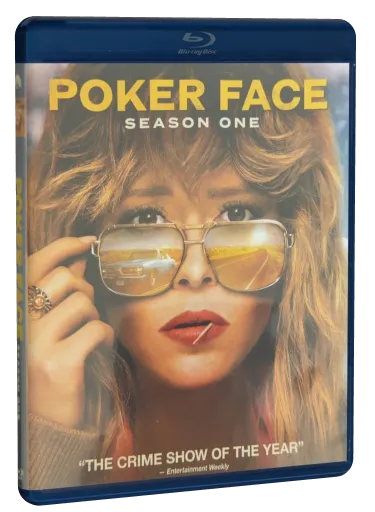Poker Face Blu-ray cover
