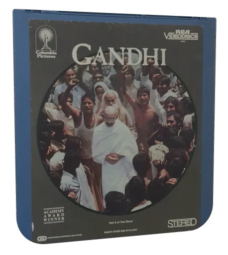 Gandhi CED, RCA Videodiscs