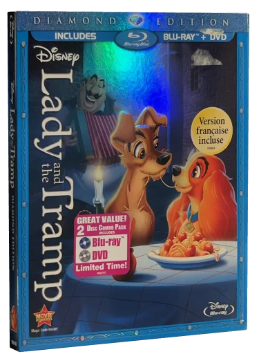 Lady and the Tramp Blu-ray, Walt Disney Home Video