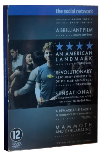 The Social Network DVD, Sony Pictures Home Entertainment