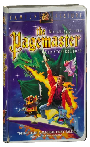 The Pagemaster VHS, 20th Century Fox