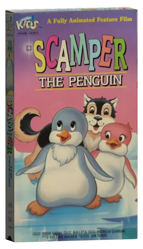 Scamper the Penguin VHS cover