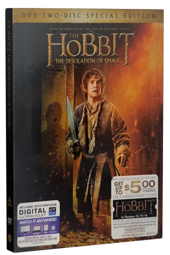 The Hobbit: The Desolation of Smaug DVD, Warner Home Video