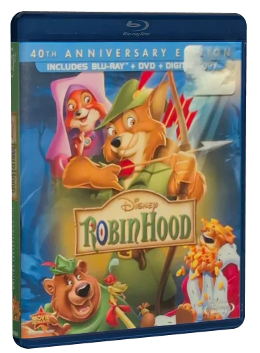 Robin Hood Blu-ray, Disney