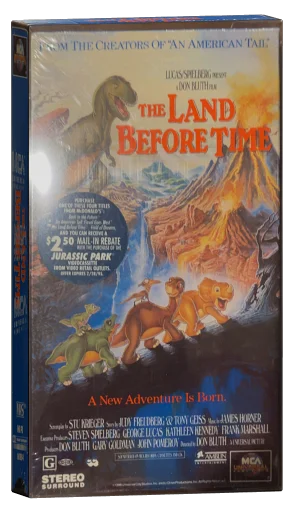 The Land Before Time VHS, MCA Universal Home Video