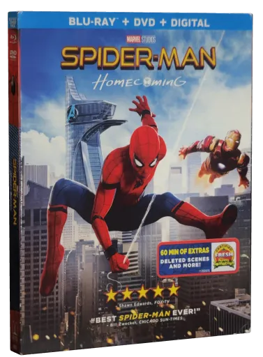 Spider-Man: Homecoming Blu-ray, Sony Pictures