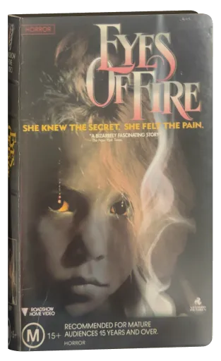 Eyes of Fire VHS, Roadshow Home Video