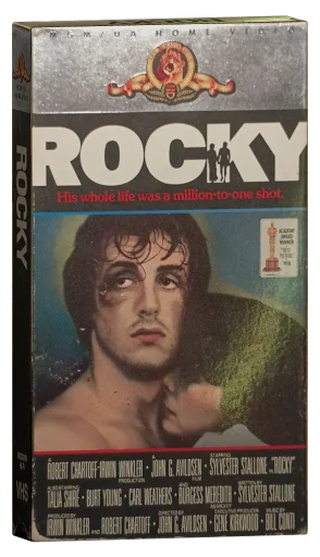 Rocky VHS, MGM/UA Home Video
