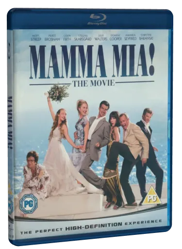 Mamma Mia! Blu-ray, Universal Studios Home Video