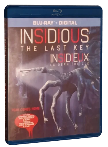 Insidious: The Last Key Blu-ray, Sony Pictures Home Entertainment
