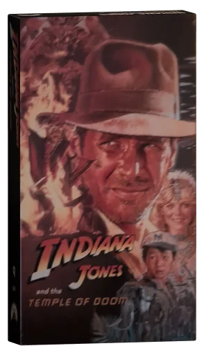 Indiana Jones and the Temple of Doom VHS, Paramount