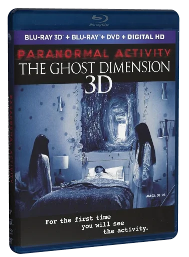 Paranormal Activity: The Ghost Dimension Blu-ray, Paramount Pictures