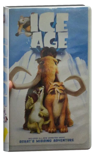 Ice Age VHS, 20th Century Fox Home Entertainment