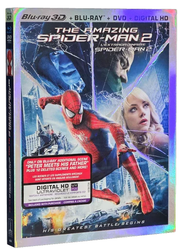 The Amazing Spider-Man 2 Blu-ray, Sony Pictures Home Entertainment