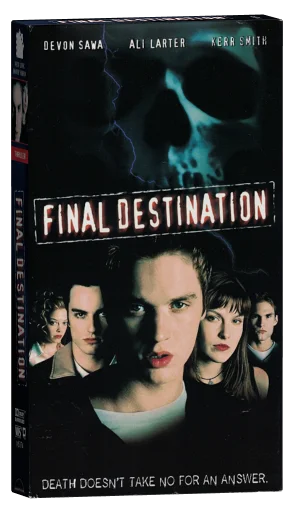 Final Destination VHS, New Line Home Video