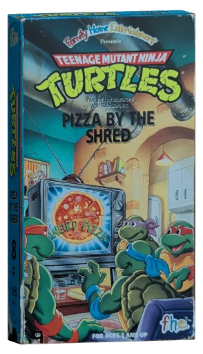 Teenage Mutant Ninja Turtles VHS, Family Home Entertainment