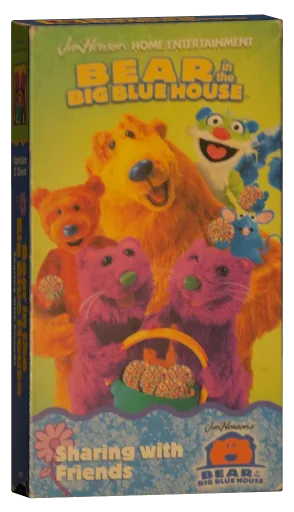 Bear in the Big Blue House VHS cover