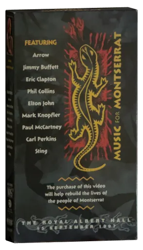 Music For Monsterrat VHS cover
