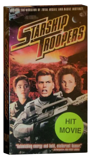 Starship Troopers VHS, Touchstone Pictures