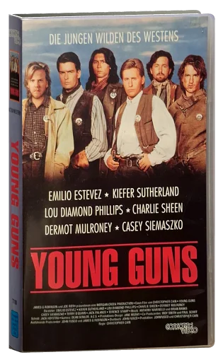 Young Guns VHS cover