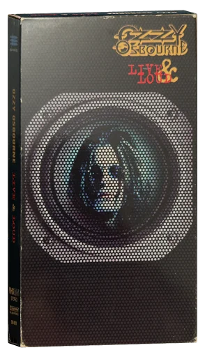 Ozzy Osbourne: Live & Loud VHS cover
