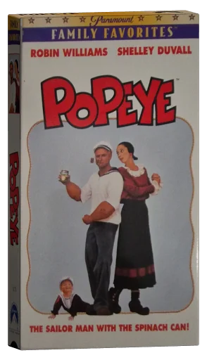 Popeye VHS, Paramount