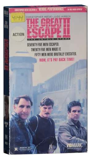 The Great Escape II: The Untold Story VHS cover