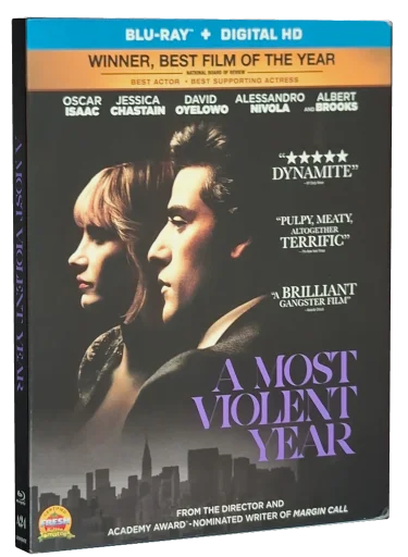 A Most Violent Year Blu-ray, A24/Lionsgate