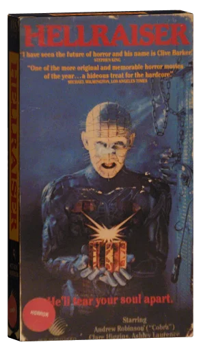 Hellraiser VHS, New World Video