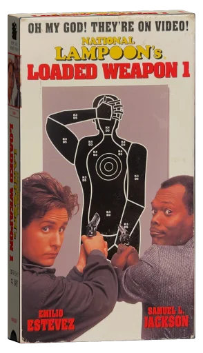 National Lampoon's Loaded Weapon 1 VHS, New Line Home Video