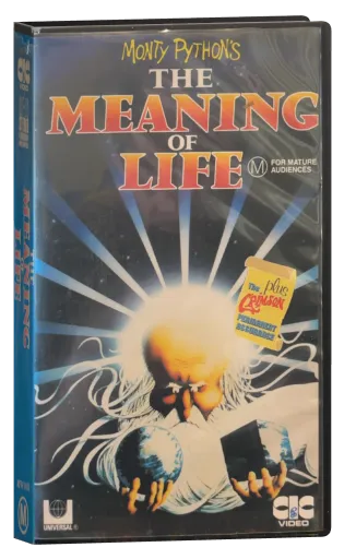 Monty Python's The Meaning of Life VHS, CIC Video