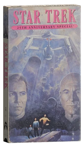 Star Trek 25th anniversary special VHS cover