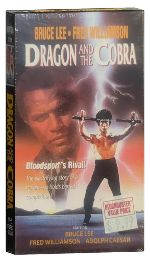 Dragon and the Cobra VHS, MNTEX Entertainment